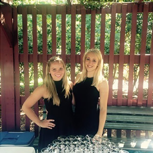 Perth bar Staff serving wine